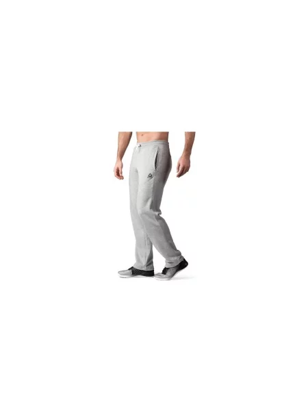 Hlače Reebok Sport siva