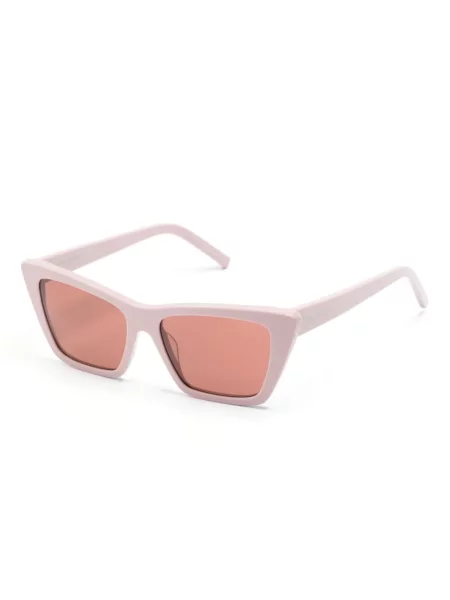 Слънчеви очила Saint Laurent Eyewear розово
