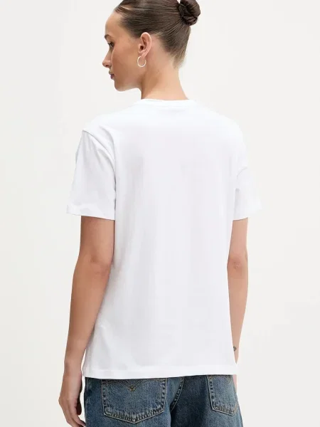 HUGO tricou din alb