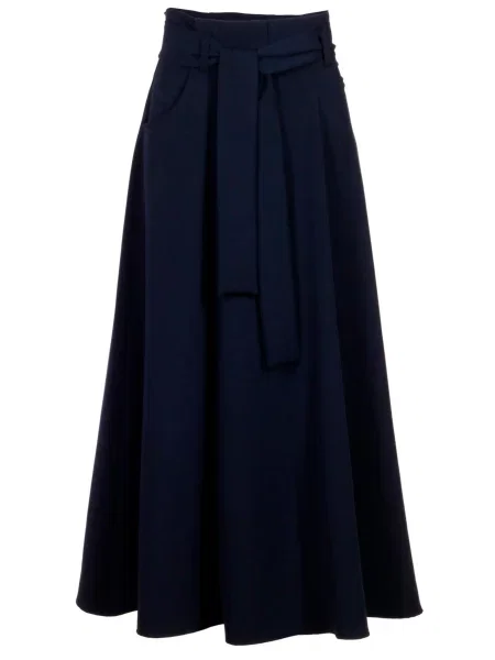 Спідниця максі LadyLike бавовна/поліестер синій