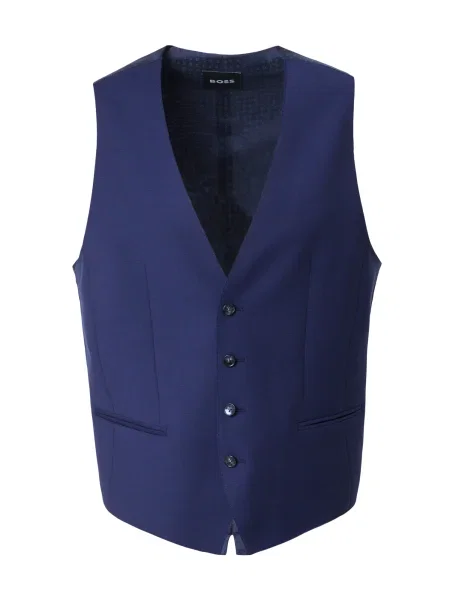 BOSS Vestă de costum H-Huge albastru închis negru