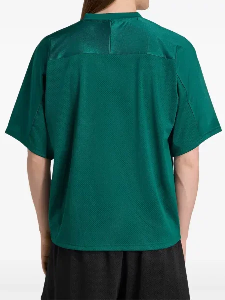 Pruhované kraťasy Adidas s výstřihem do v jersey černé