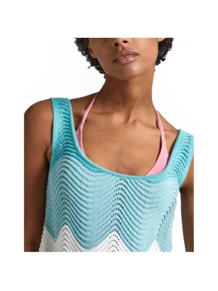 Top Pepe Jeans albastru
