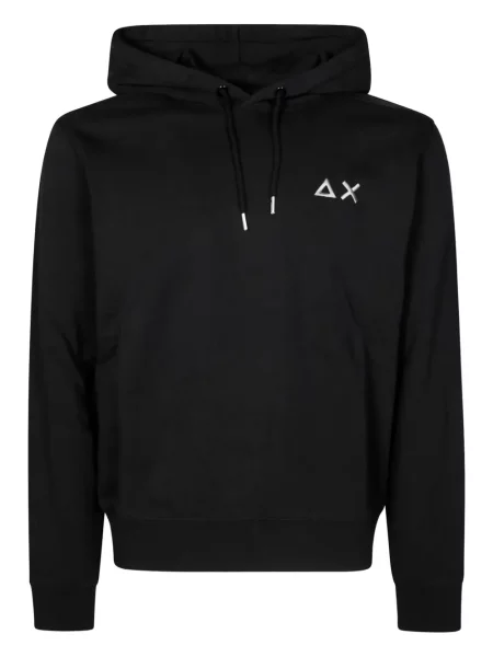 Hanorac cu glugă Sun68 cu broderie negru