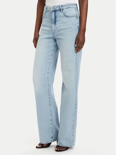 Patrizia Pepe Jeansy jasny Straight Fit niebieski