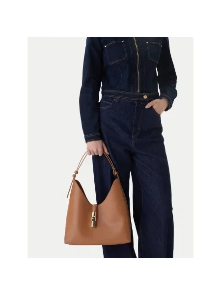 Rucsac Furla din piele bej