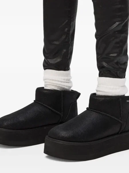 Cizme Karl Lagerfeld cu platformă negru