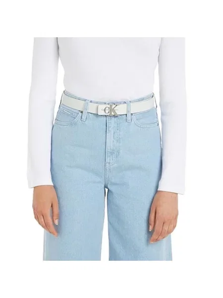 Pasek Calvin Klein biały