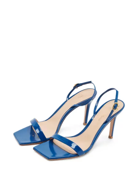 Sandale Gianvito Rossi slingback albastru