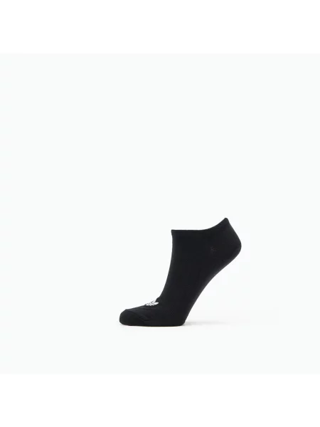 Ponožky adidas Liner Socks White/ Medium Grey Heather/ Black M bílé