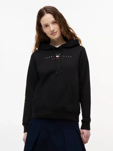 Palton Tommy Jeans alb