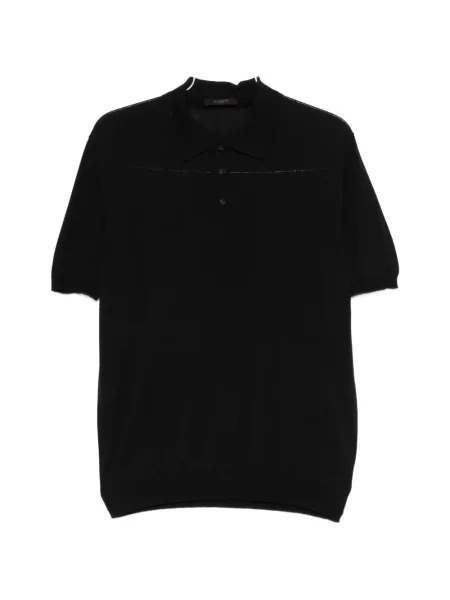 Tricou polo Zanone negru