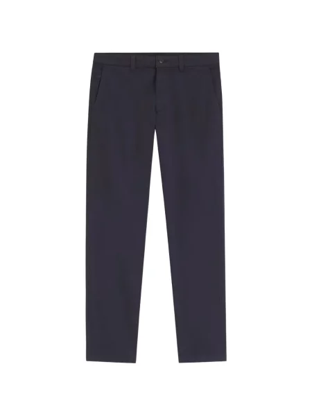 Pantaloni chino Boss conici albastru