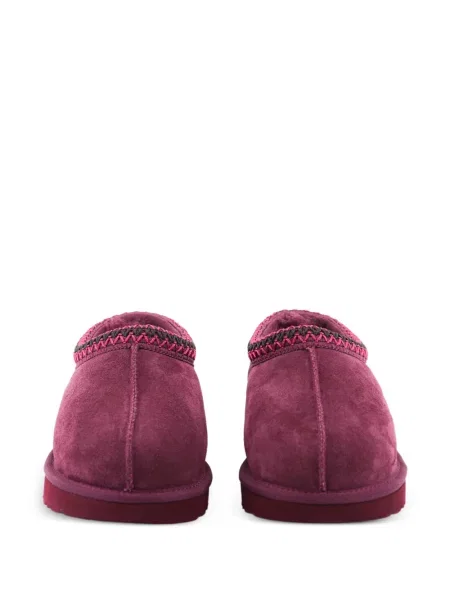 Papuci tip mules Ugg din piele fără toc violet