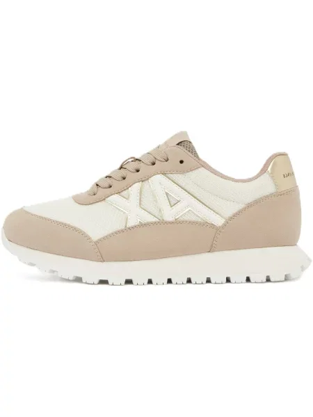 Sneakersy Armani Exchange béžové