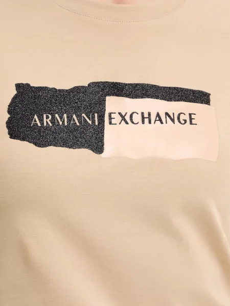 Póló Armani Exchange bézs