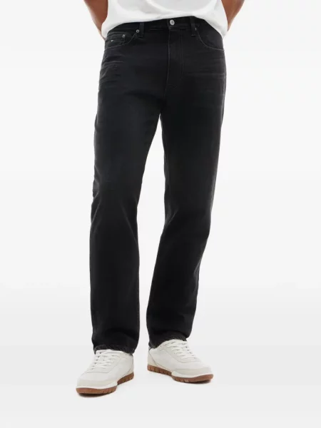 Blugi drepți Tommy Hilfiger Ryan negru