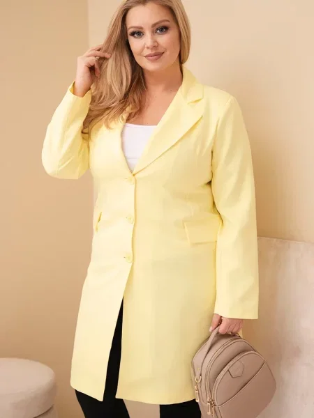 Gulerat haină de mazăre Kesi Włoski mari negru