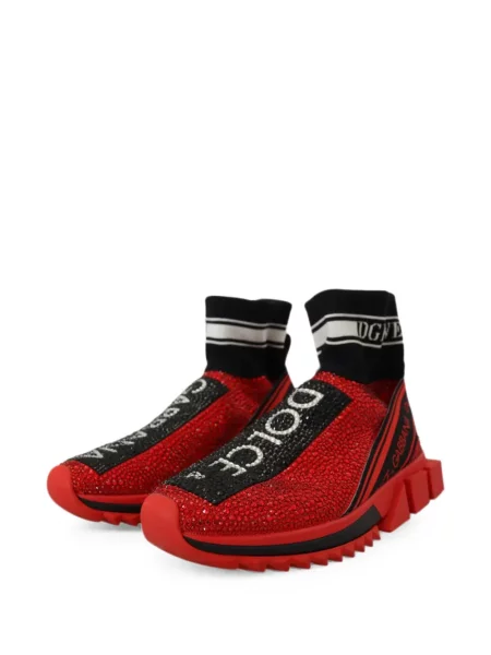 Sneakerși Dolce & Gabbana Sorrento roșu
