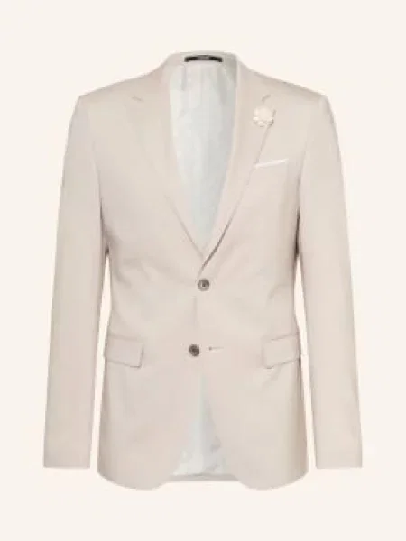 Joop! Sako Herby Slim Fit open beige béžové