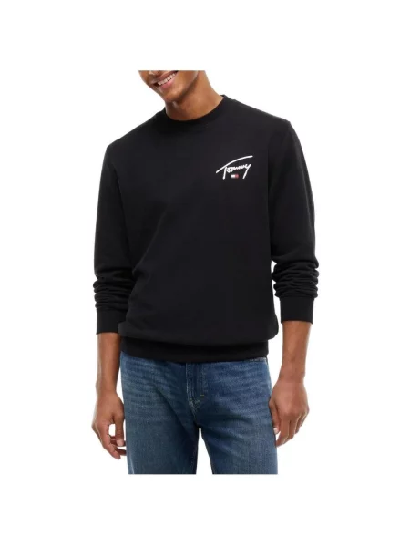 Mikina Tommy Hilfiger čierna