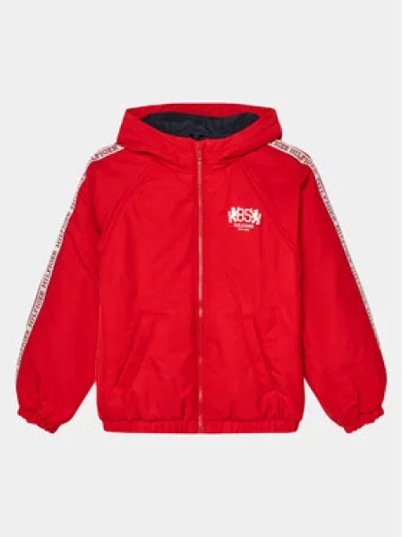 Bunda pro přechodné období Tommy Hilfiger červená