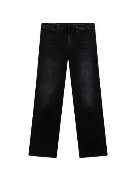 Blugi drepți Gucci cu dungi negru
