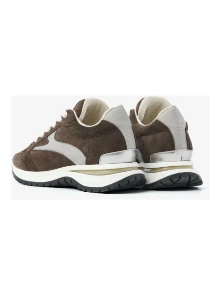 Sneakersy Via Vai zamszowe brązowe