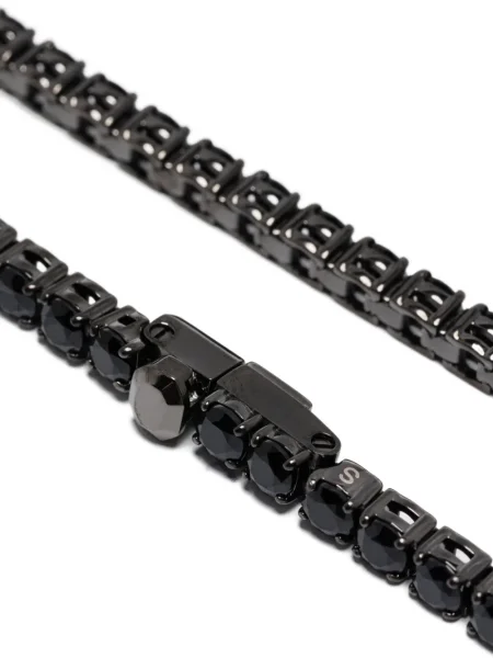 Гривна Swarovski черно