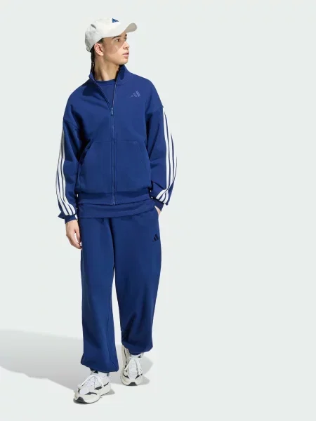 Свитер Adidas в полоску синий