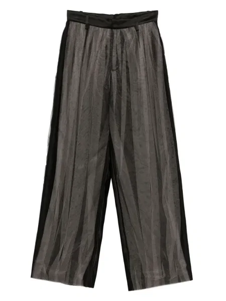 Pantaloni Quetsche din tul negru