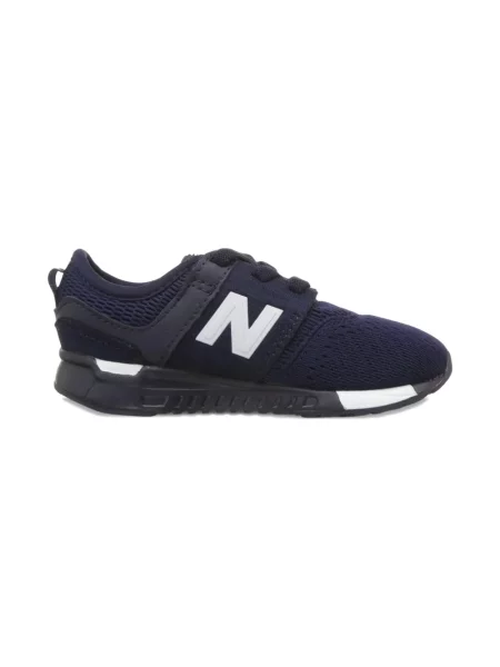 Top New Balance cu autograf alergare albastru