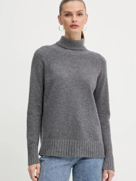Twinset pulover de lână gri