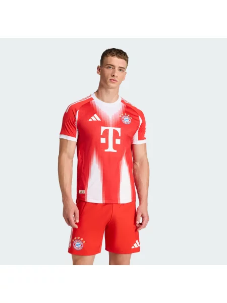 Koszulka FC Bayern Home Authentic czerwona