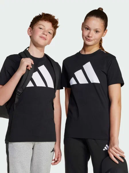 Детская футболка Adidas черная