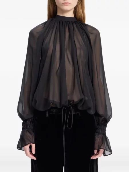 Bluză Ann Demeulemeester negru