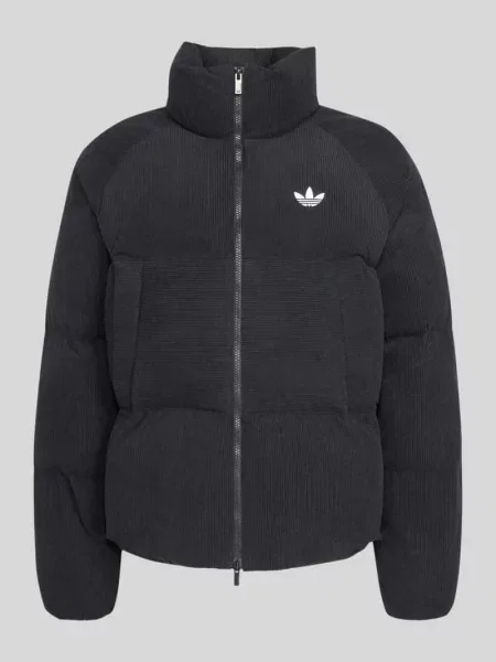 KURTKA CORDUROY PUFFER czarna