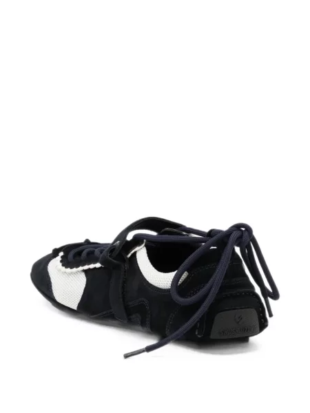 Sneakerși Shushu/tong cu funde albastru