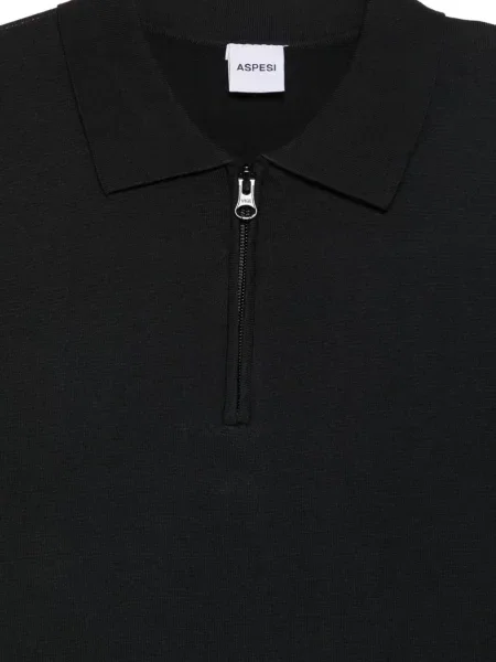Tricou polo Aspesi albastru