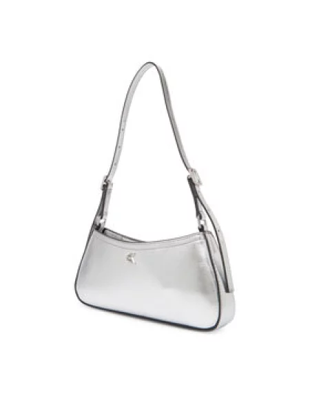 Calvin Klein Torba za čez ramo srebrna siva