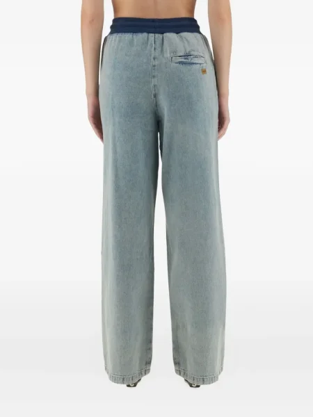 Pantaloni Moschino Jeans albastru