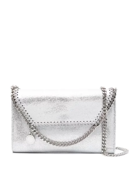 Geanta crossbody Stella Mccartney argintiu