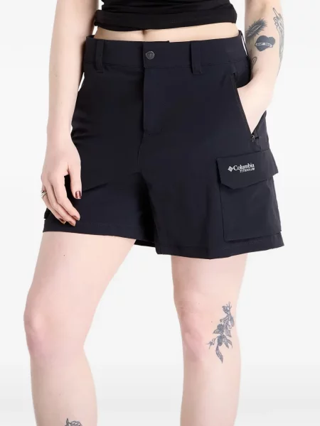 Szorty cargo Columbia czarne
