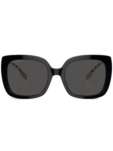 Kvadratne sunčane naočale Burberry Eyewear crna