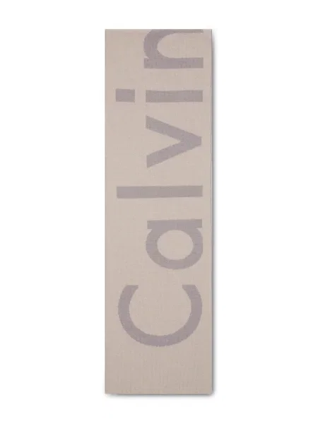 Fular Calvin Klein Bej gri