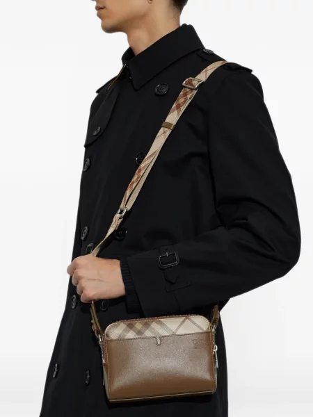 Pledinė rankinė per petį Burberry ruda
