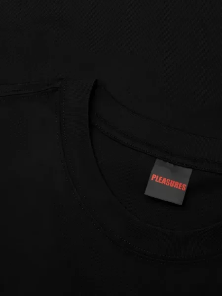 Tricou Pleasures cu imagine negru