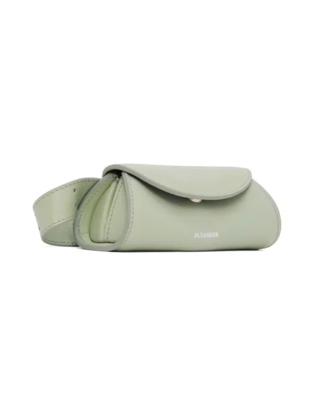 Torebka Jil Sander skórzana zielona