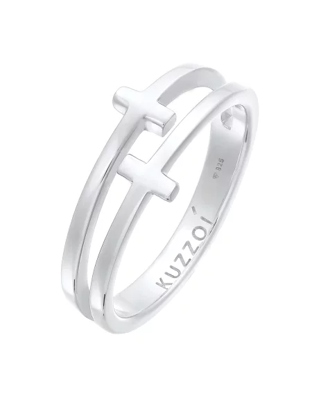 KUZZOI Prstan srebrna