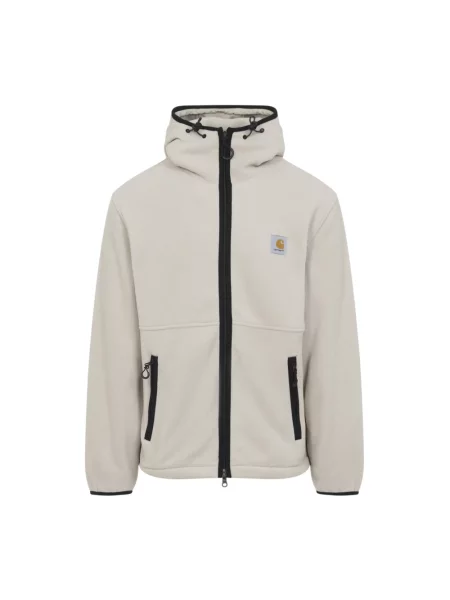 Kurtka Carhartt Wip z futerkiem beżowa